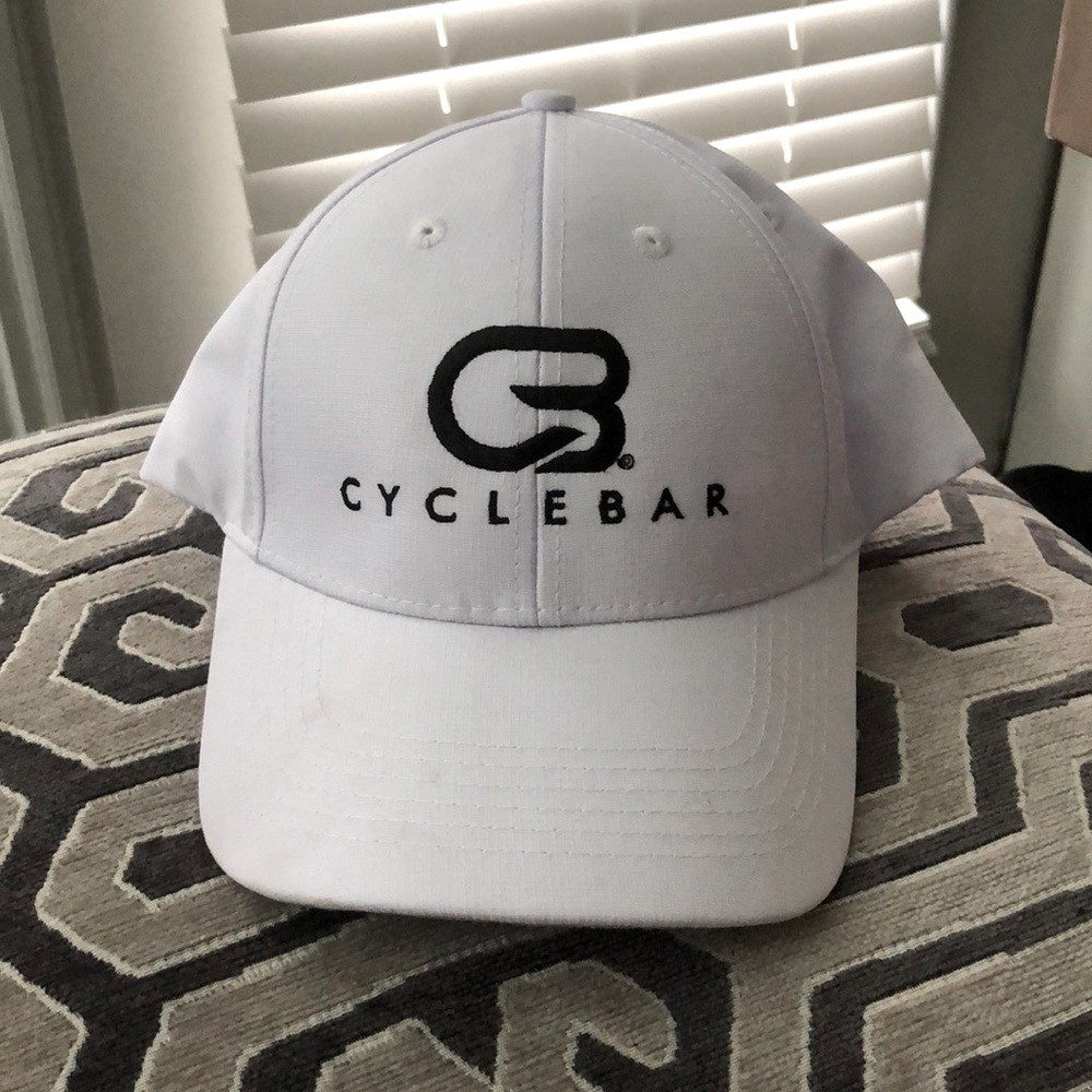 CycleBar Hat, Fitness, Hats, Light Gray/White Hat